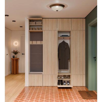 5. Garderobe HAGA IV 3SZ1W SONOMA