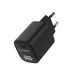4. GEMBIRD 1-Port-Schnellladegerät (PD) USB Typ-C, 60 W, LCD, Schwarz
