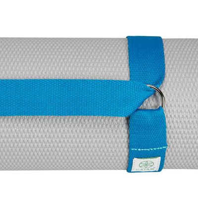 5. Gaiam Yogamattengurt Blau 61711BL