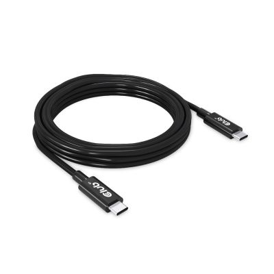 3. CLUB3D CAC-1579 USB-Kabel USB4 Gen 3x2 3m USB-C Schwarz