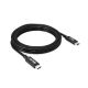 3. CLUB3D CAC-1579 USB-Kabel USB4 Gen 3x2 3m USB-C Schwarz