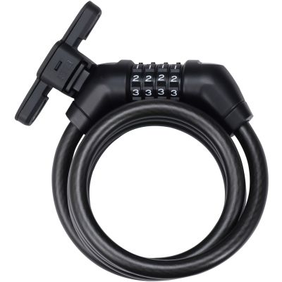 BBB CodeGuard Kabel-Fahrradschloss 12/180 mit Halterung in Einheitsgröße