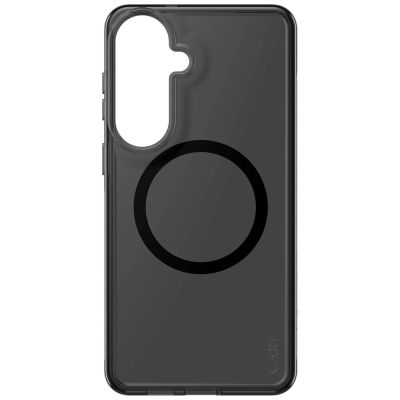 3. CARE by PanzerGlass Urban Explorer Smokey Hülle mit schwarzem Qi für Samsung Galaxy S26+ - Schwarz