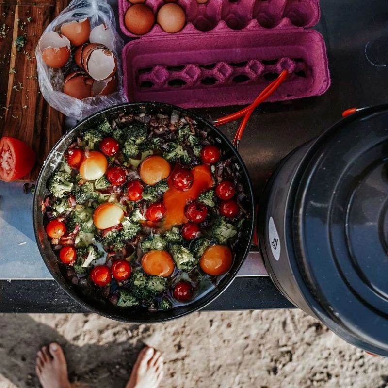 7. Jetboil Genesis Basecamp Kochsystem - Carbon