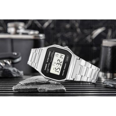 6. CASIO Vintage Damenuhr A158WEA-1EF + Box