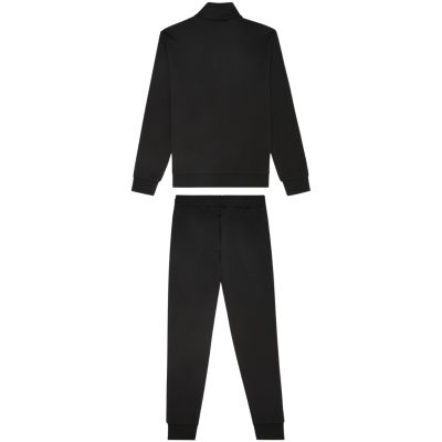 2. Fila Saluzzo Herren-Trainingsanzug schwarz FAM1135 80010