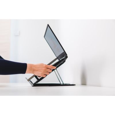7. BakkerElkhuizen Ergo-Q330 Runder Laptopständer für den Einzelhandel