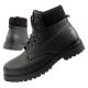 Wrangler Arch Herrenschuhe Chelsea Boots elegante Stiefeletten Naturleder Schwarz
