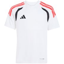 adidas Tiro 26 League Trikot für Kinder, weiß, schwarz und rot, KR0369