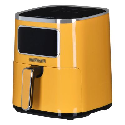 10. HEINRICH'S HFR 8216 GELB Fettfreie Fritteuse