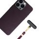 14. 3mk EasyClip Elite Smartphone-Lanyard – Burgunderrot
