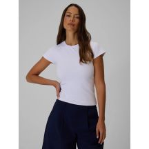 Damen-T-Shirt, schmal geschnitten, einfarbig, Größe 4F 4FRSS26TTSHF4520-10S
