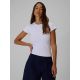 Damen-T-Shirt, schmal geschnitten, einfarbig, Größe 4F 4FRSS26TTSHF4520-10S