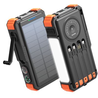 2. Extralink EX.96914 20000 mAh 20 W Solar-Powerbank mit Dynamo und Induktions-Taschenlampe