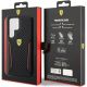 8. Ferrari Carbon Contrast Edges Schutzhülle für Samsung Galaxy S23 Ultra – Schwarz