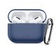 3. Tech-Protect Silikon-Hakenhülle für AirPods Pro – Marineblau