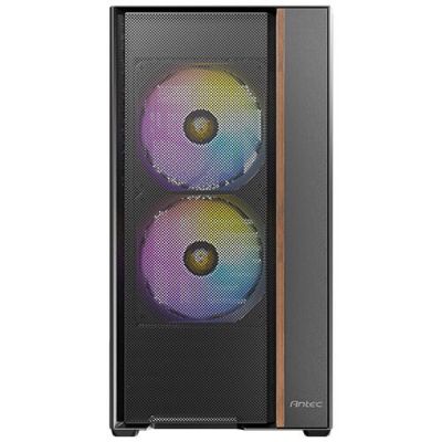4. Antec FLUX REAR Midi-Tower, Schwarz