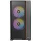 4. Antec FLUX REAR Midi-Tower, Schwarz