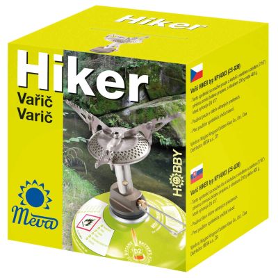 4. Der leichteste Touristenkocher für Gaskartuschen (Ventil oder Gewinde) HIKER 70 Gramm 2,4 kW