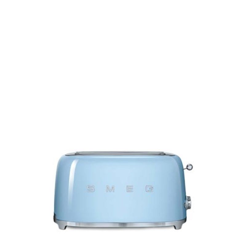 14. Smeg TSF02PBEU Toaster 4 Scheiben 1500W Blau