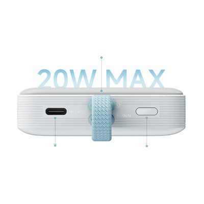 13. Cuktech CP132ML 10000 mAh Magnetische Powerbank – Weiß