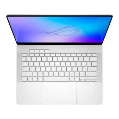 5. ASUS ROG Zephyrus G14 GU405AR-SY003W Ultra 9 386H 14,0" 3K OLED 120Hz 1100nits AG 32GB LPDDR5X 8533 SSD1TB GeForce RTX 5070 Ti 12GB CAM1080p+IR 73Whs Windows 11 Aluminium Platinweiß