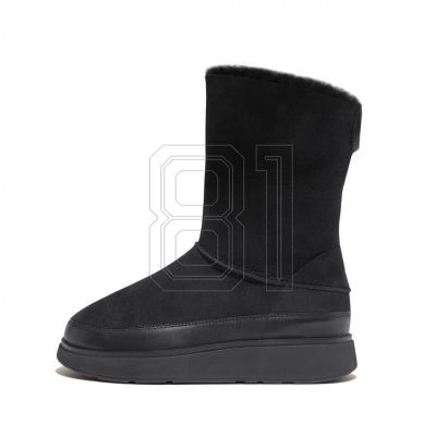 FitFlop GEN-FF Kurze doppelseitige Lammfellstiefel W GO9-090