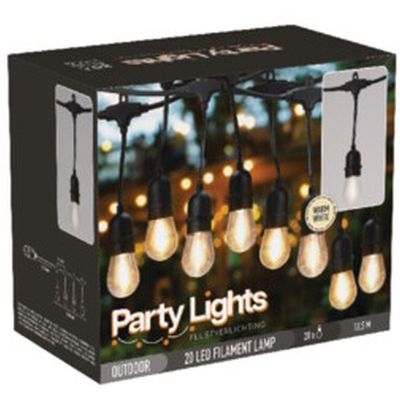 16. Gartengirlande Partybeleuchtung 20 LED