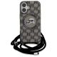 2. Karl Lagerfeld IML Crossbody Monogram Karl & Choupette Head MagSafe Hülle für iPhone 16 – Schwarz