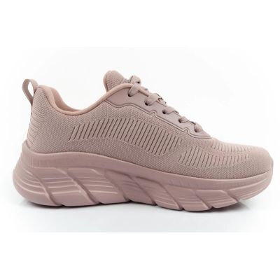 4. Skechers Bobs B Flex Damen-Sneaker, modisches Rosa