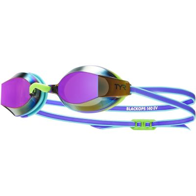 Schwimmbrille TYR BLACKOPS140EV MIRRJR Einheitsgröße