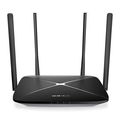 3. Mercusys AC12G WLAN-Router Gigabit Ethernet Dualband (2,4 GHz/5 GHz) Schwarz