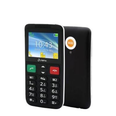 Olympia Mobiltelefon LUX Großtasten schwarz