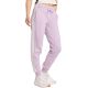 4. adidas Essentials 3-Streifen Fleece Slim Damenhose Rosa JY3097