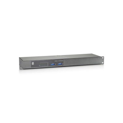 LevelOne FEP-1601W120 16 x 10/100 PoE+ Switch Desktop, Rackmontage