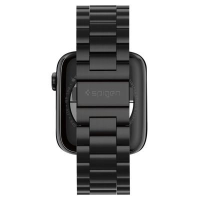 16. Spigen Modern Fit Band für Apple Watch 4 / 5 / 6 / 7 / 8 / SE / Ultra (42/44/45/49 mm) – Schwarz