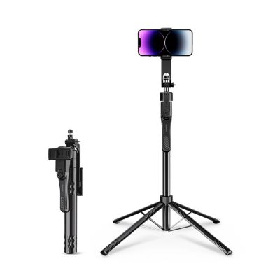 Universeller tragbarer Selfie-Stick-Halter für Handy/Kamera/DSLR – Advanced mit vierfüßiger Basis