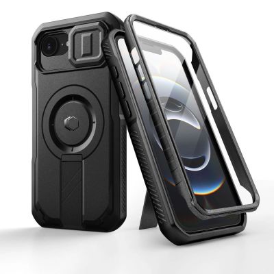 2. Tech-Protect Kevlar Magsafe Hülle für iPhone 16e / 17e - Schwarz