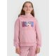Mädchen-Sweatshirt mit Kapuze, offen, 4F 4FJRAW25TSWSF2294-54S