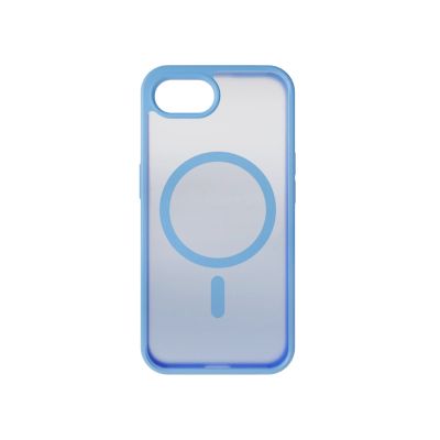 6. Puro Gradient MagSafe Silikonhülle für iPhone 16e/17e – Blau