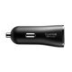4. Spigen Essential EV302 30W 2-Port USB-A Autoladegerät – Schwarz