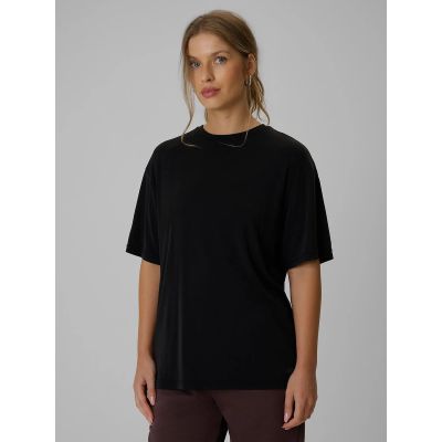 3. Locker geschnittenes Damen-T-Shirt aus Modal, Größe 4F 4FRSS26TTSHF3630-20S