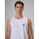 4. Ärmelloses Herren-T-Shirt mit Aufdruck, reguläre Passform, 4F 4FRSS26TSLEM366-10S