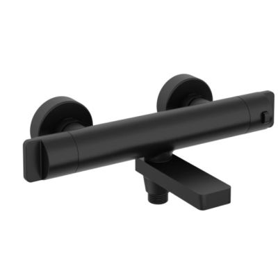 Deante BCH_N1BT Wand-Badewannenarmatur, schwarz