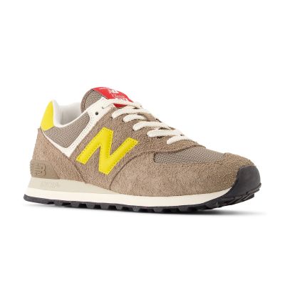4. New Balance U574 Lifestyle braun (U574BYW) Unisex-Sneaker