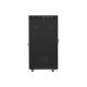 4. LANBERG Standschrank 19" 27U 600X800 Lochtür LCD Schwarz FF01-6827-23BL (Flachverpackung)