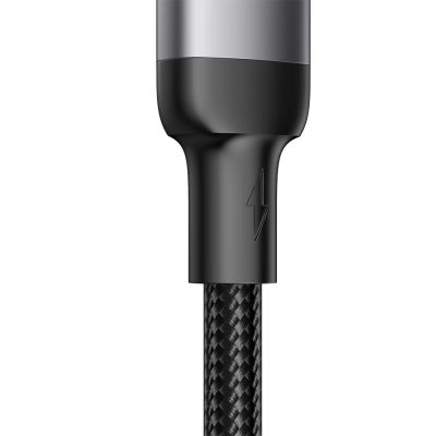 7. Joyroom Extraordinary Series A10 USB-A/USB-C 3A-Kabel 1,2 m – Schwarz