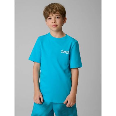 Normales bedrucktes Jungen-T-Shirt 4F 4FJRSS26TTSHM3832-33S