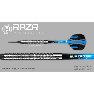 2. Harrows Razr Darts 90 % Softip HS-TNK-000013378
