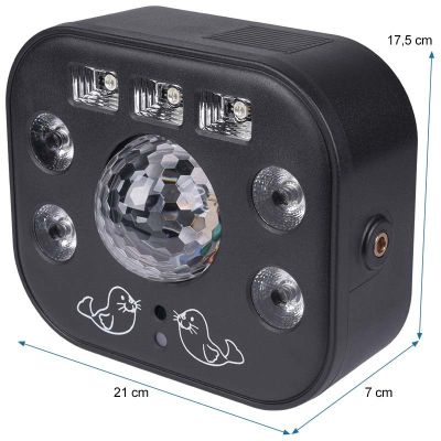 7. LIGHT4ME MULTIPHASE - LED-UV-Wash-Stroboskop mit verschiedenen Effekten